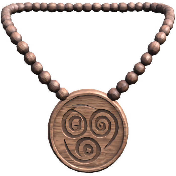 Aang Airbender Avatar Wooden Pendant 1.0