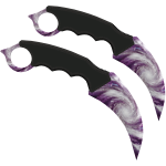 Dual Karambits: SkullyIssues