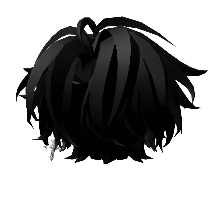 Gothic Emo Black Hair