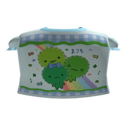 ♡ ꒱ cute blue mezzo piano marimo kawaii top
