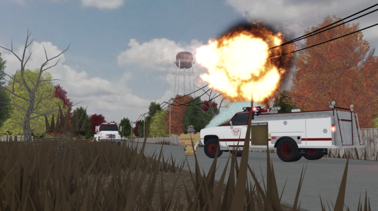 Pine West village volunteer fire department V1.  screenshot 4