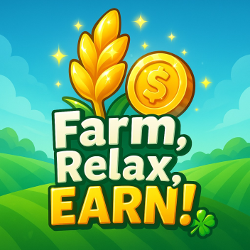 [🌾NEW🌾] Farm, Relax, EARN! [Simulator!]