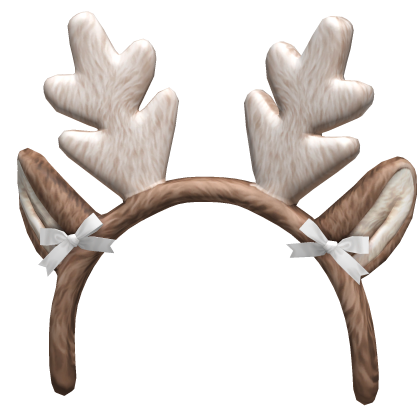 Cute Christmas Deer Antlers w/ Bows