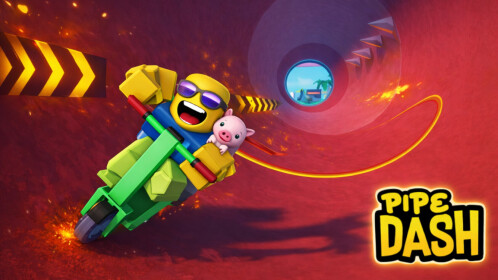 Pipe Dash ⚡ Obby But You're in a Pipe