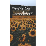 Your are my sunshine