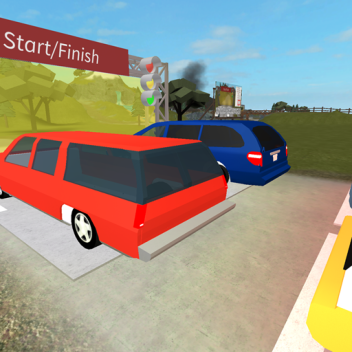 รถของ 42luke อยู่บนสนามแข่ง