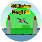 50 Missions Completed