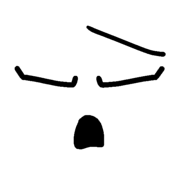 TheAnimator Forsaken Face (OFFICIAL!) V2 - Drink Roblox decal