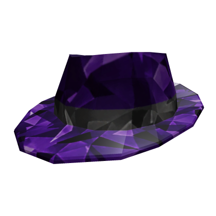 Violet Sparkle Fedora