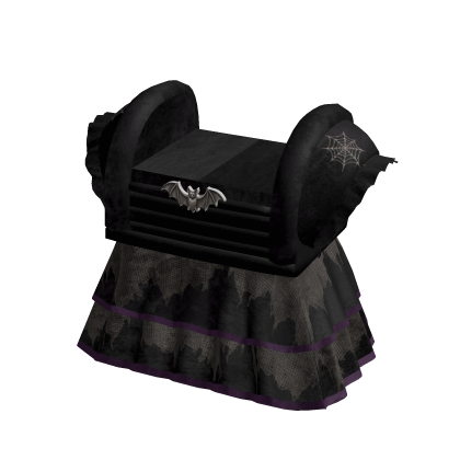Black Halloween Babydoll Dress