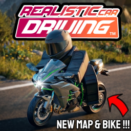 NEW MAP & BIKE🏍️ | Realistic Car Driving™ icon