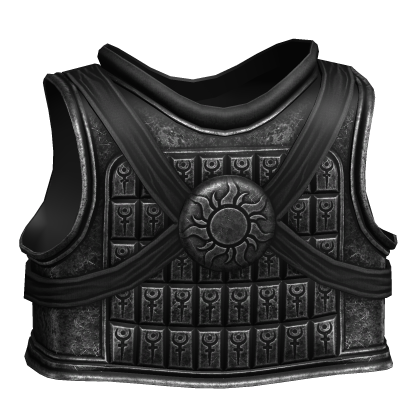 Black Mongolian Armor Chestplate