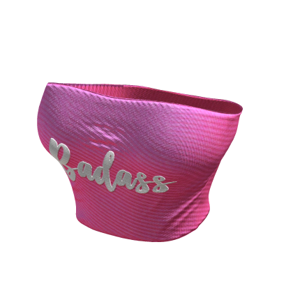 Badass Tube Top | Pink thumbnail