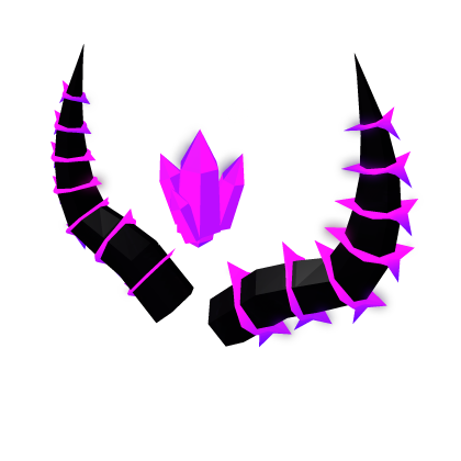 [Glowing] Animated Amethyst Crystal Horns