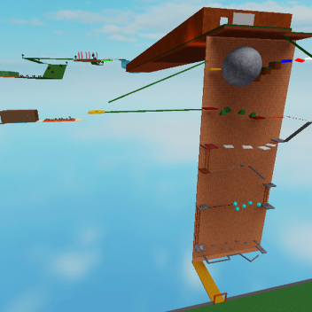 😈 Back Walls. Obby!