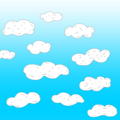 Blue Drawed Sky