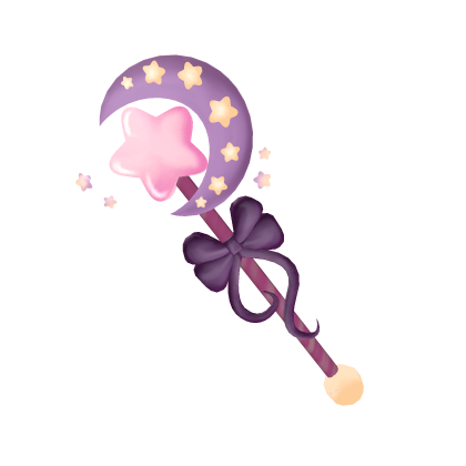 Magical Star and Moon Wand thumbnail