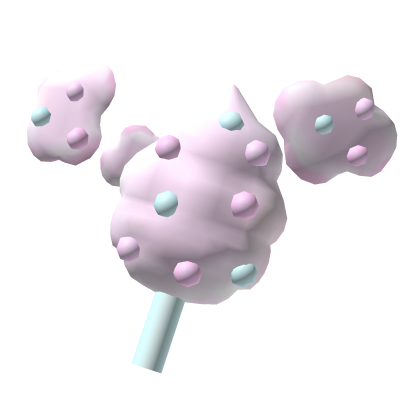 . ‿ ♡ cute sprinkle pink blue cotton candy snack !