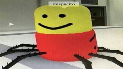 meme spider Roblox decal