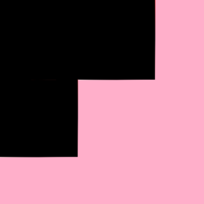 hello kitty hood texture (pink and black) Roblox decal