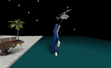 JWFK Mosasaurus Attack Scene