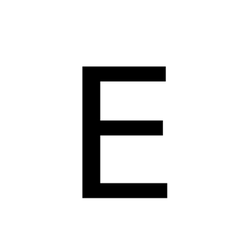 E
