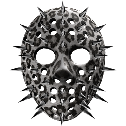 LIMITED 2000s Spiked Halloween Hockey Mask