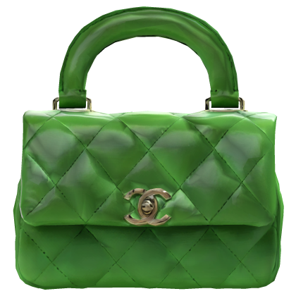 Green Courtore Quilted Mini Purse Roblox item