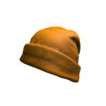 Orange Holographic Beanie