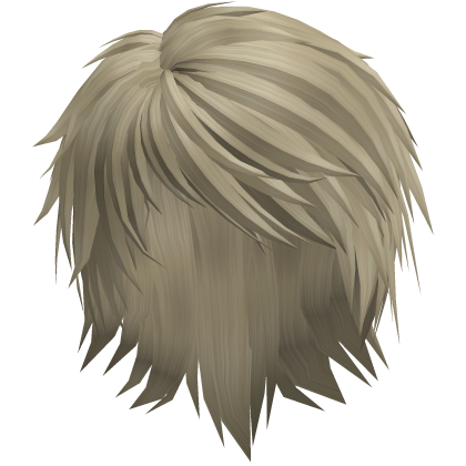 blonde emo hair
