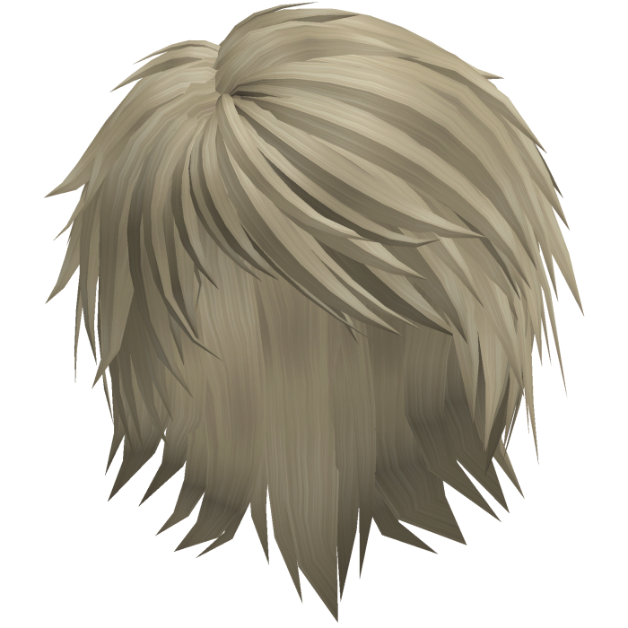 blonde emo hair