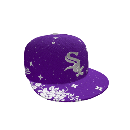 AMCAPS - HATS PREMIUM FLOWERS  💜 front