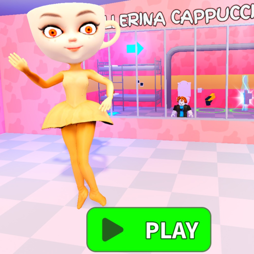 BALLERINA CAPPUCCINA PRISON RUN OBBY official Roblox game thumbnail
