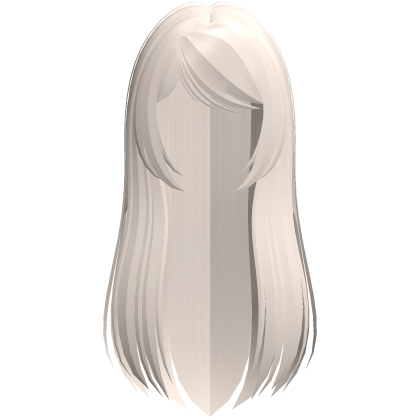 cute anime rize long straight hair in blonde Roblox item