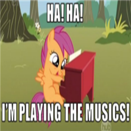 Scootalo Playing Music Roblox decal