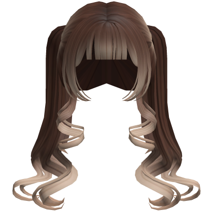 Anime School-Girl Twintails (Light Brown) Roblox item