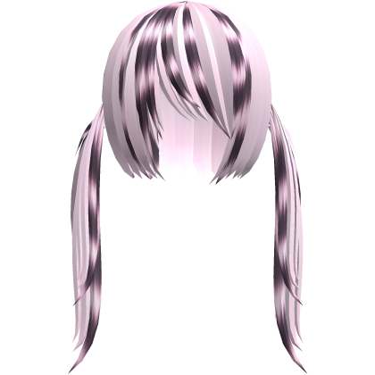 Pink Scene Vkei Long Spiky Pigtails Hair Roblox item