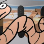 Build to survive the worms -Skate park!-