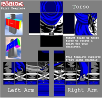 Shirt template Roblox decal