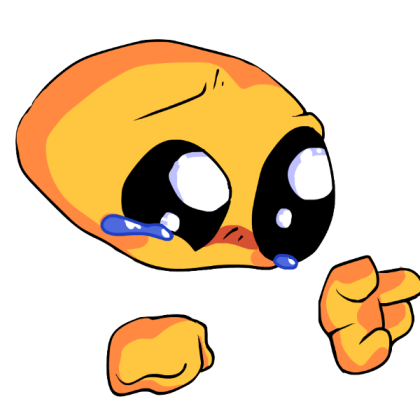 Crying Emoji Right FNF Roblox decal