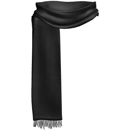 black emo winter scarf 1.0. thumbnail