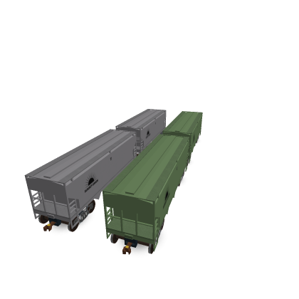 Sunset Grain Covered Hopper