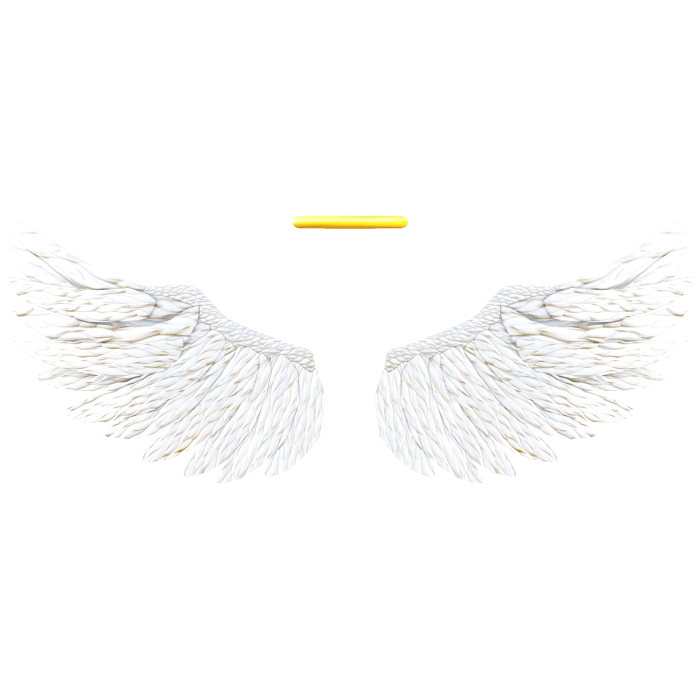 Glowing Angel Wings
