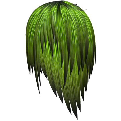 Punk Green Vkei Unkept Hair 23 Roblox item