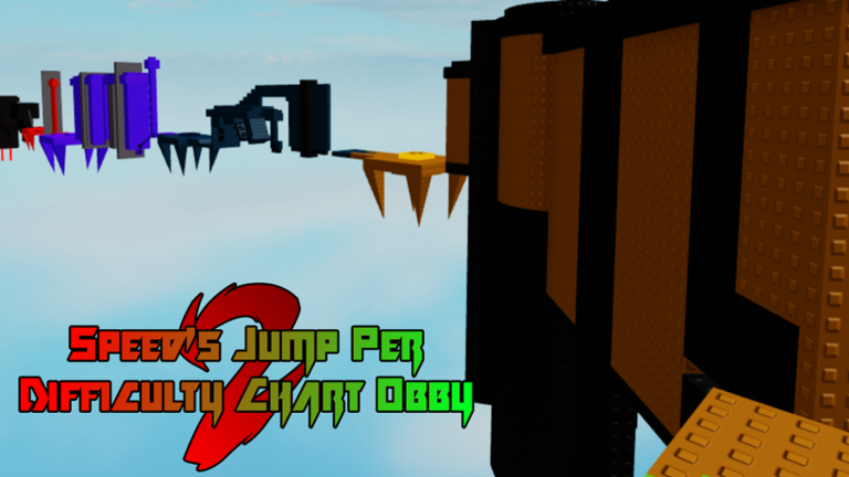Speed's Jump Per Difficulty Chart Obby 2 screenshot 1