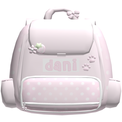 ︵ dani pink backpack ♡︎ ˚ . thumbnail