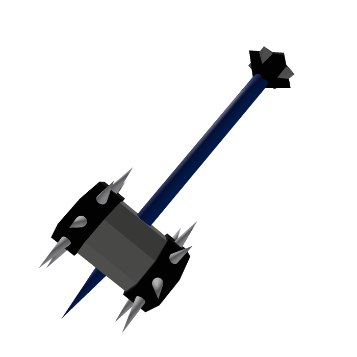 Classic Old Script War Hammer [DOWN] [BLUE SPIKE]