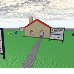 Happy Home in Robloxia! An old Roblox Simulation.
