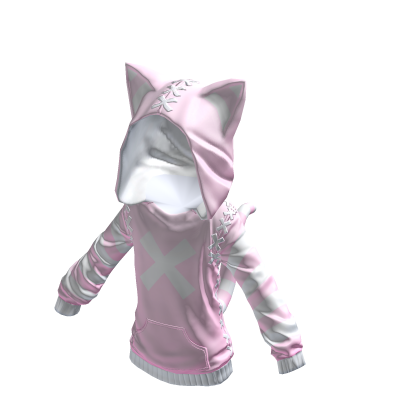 Kitty Hoodie Pink Sugar