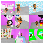Livvy rose plays roblox official